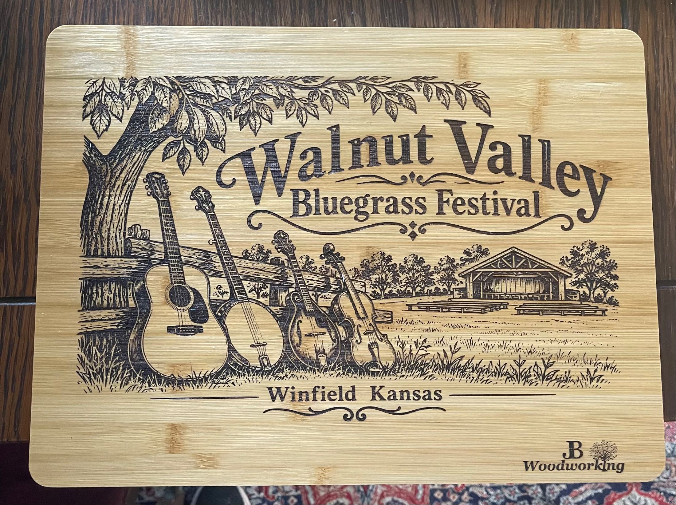 16X12 Bamboo Cutting Board, project photo 1